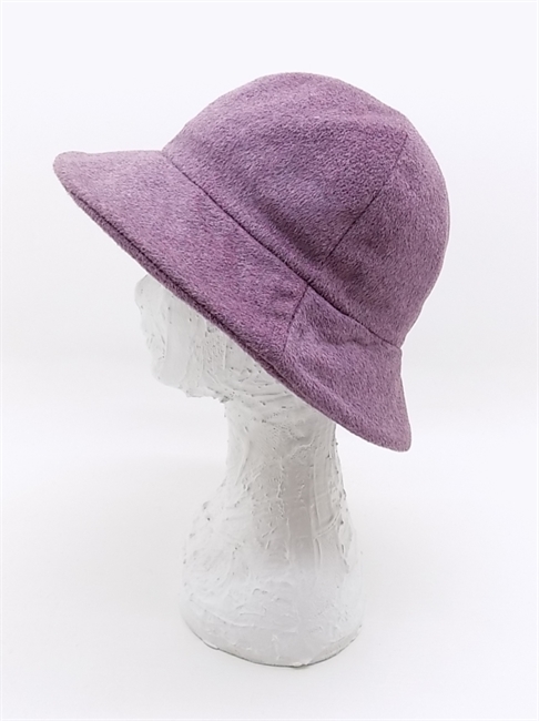 CLOCHE IN PURA ANGORA LILLA