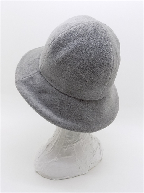 CLOCHE IN PURA ANGORA GRIGIA