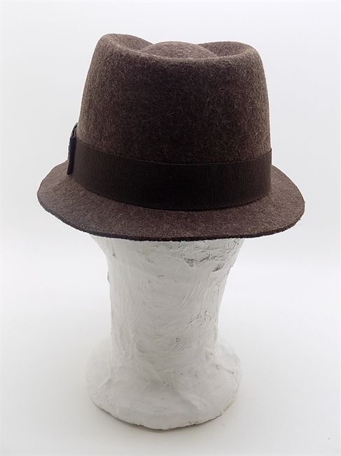TRILBY FELTRO LANA TESA PICCOLA MARRONE/VERDE