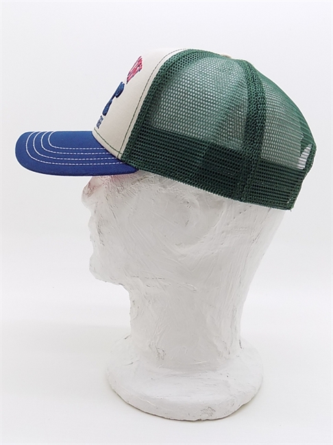 TRUCKER CAP GREAT PLAINS BLU BEIGE E VERDE