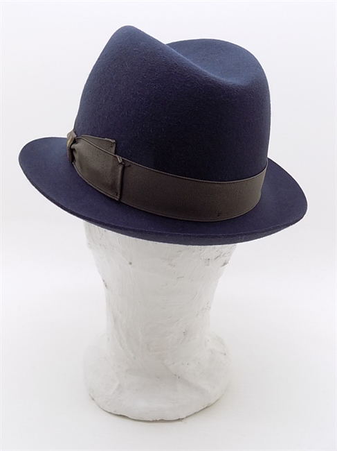 TRILBY FELTRO RASATO BLU TESA PICCOLA-en