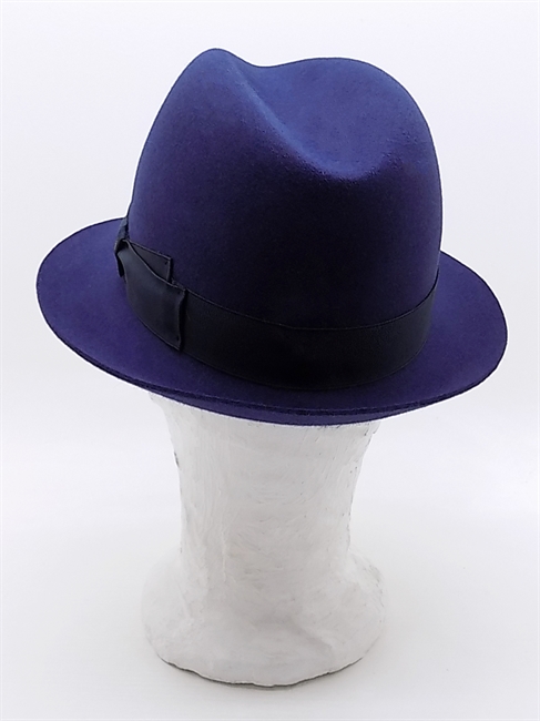 TRILBY FELTRO RASATO BLU TESA PICCOLA-en