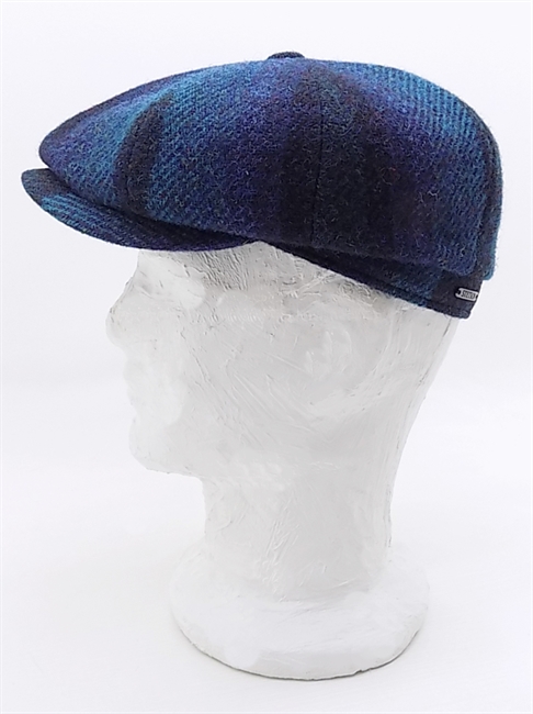 COPPOLA HATTERAS BERNERAY HARRIS TWEED BLU/VERDE/NERO-en