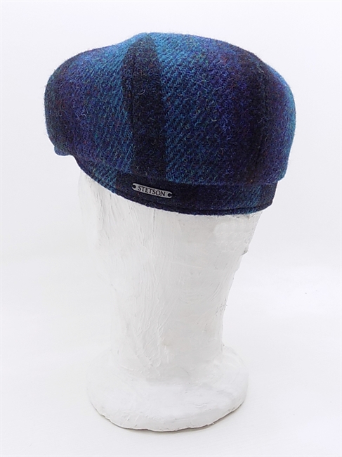 COPPOLA HATTERAS BERNERAY HARRIS TWEED BLU/VERDE/NERO-en