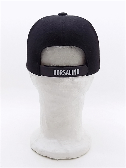 TIMOTHEE BASEBALL CAP IN FELTRO DI LANA NERO-en