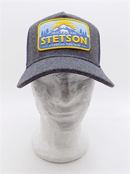 TRUCKER CAP POLAR BEAR GRIGIO/BLU