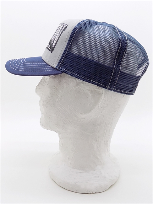 TRUCKER CAP ON THE TRUCK BLU E GRIGIO