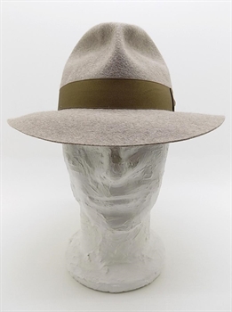 TRILBY IN FELTRO DI LAPIN BEIGE MELANGE