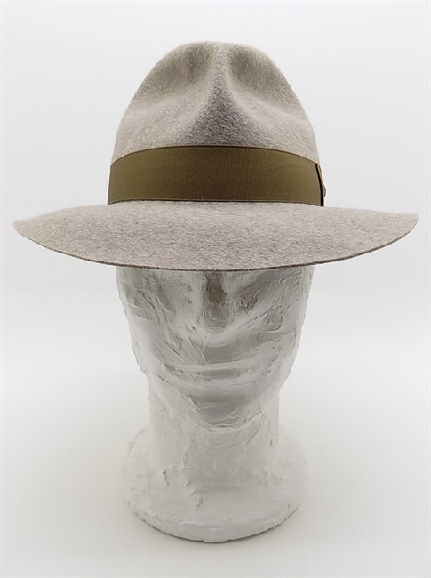TRILBY IN FELTRO DI LAPIN BEIGE MELANGE