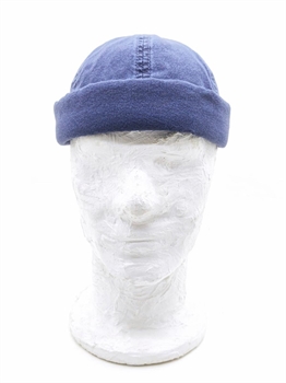 BERRETTO DOCKER DELAVE ORGANIC COTTON BLU SCURO