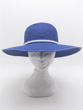 GISELLE IN TRECCIA DI CARTA TESSILE BLU
