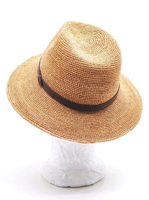 TRAVELLER ROLLABLE IN PAGLIA CROCHET BEIGE NATURALE