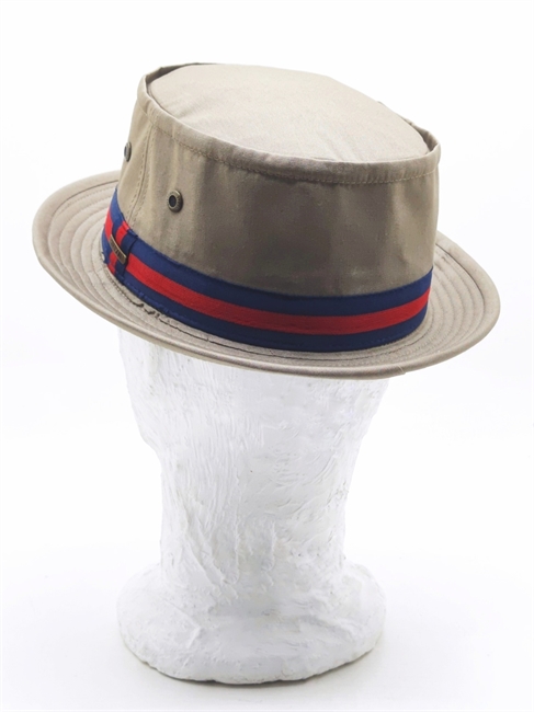 CLASSIC BAND PORK PIE BEIGE