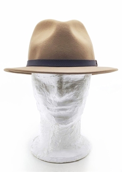 DELVARO TRAVELLER SOFT FELT MARRONE PIEGHEVOLE IDROREPELLENTE