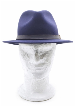 DELVARO TRAVELLER SOFT FELT BLU PIEGHEVOLE IDROREPELLENTE