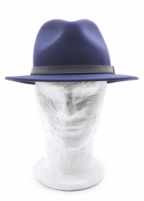 DELVARO TRAVELLER SOFT FELT BLU PIEGHEVOLE IDROREPELLENTE
