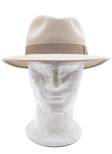 COUNTRY TESA MEDIA IN FELTRO DI LANA-CASHMERE BEIGE