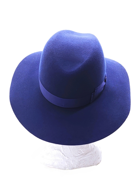 SOPHIE IN FELTRO DI LANA FINE BLU