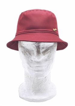 MORGAN RAIN BUCKET HAT BORDEAUX