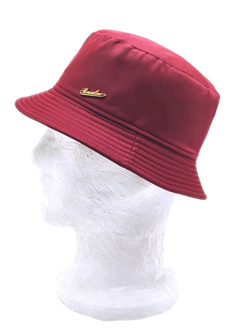 MORGAN RAIN BUCKET HAT BORDEAUX