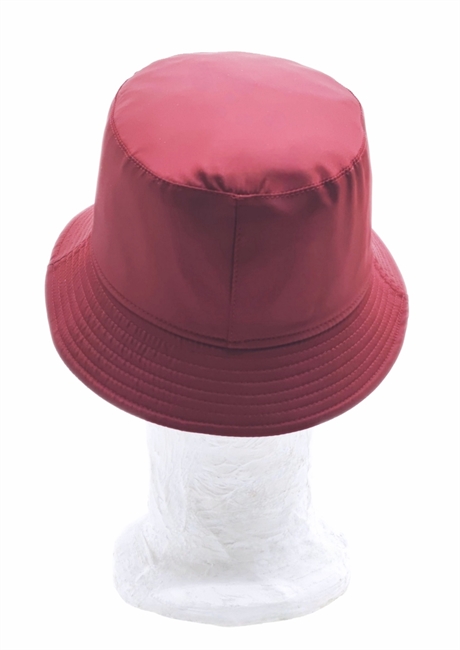 MORGAN RAIN BUCKET HAT BORDEAUX