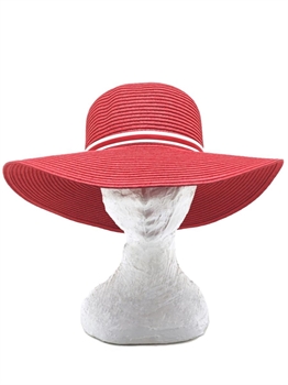 GISELLE TRECCIA CARTA TESSILE ROSSA TESA LARGA