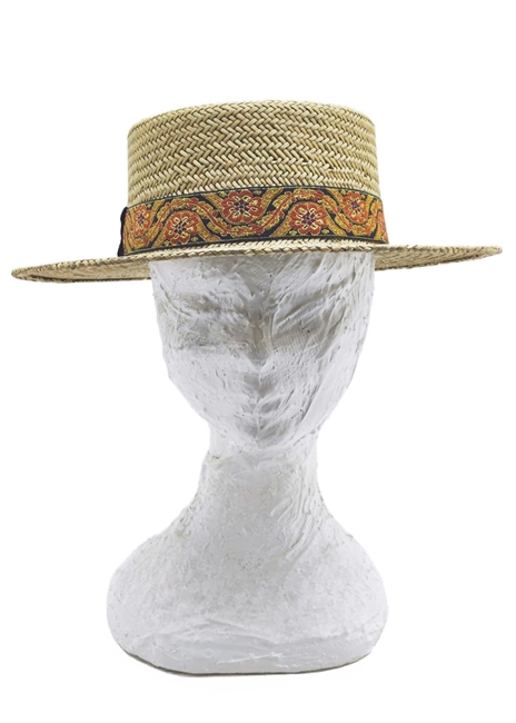 VENEZIANO GIUNCO VERDE CON PASSAMANERIA FANTASIA LUREX