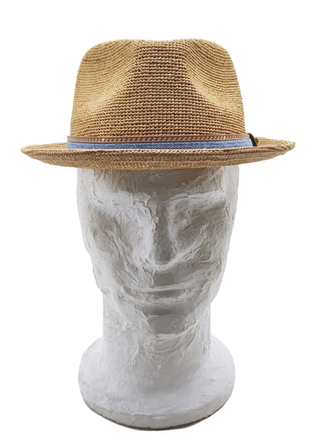 CAPPELLO VINTAGE PLAYER CROCHET BEIGE NATURALE