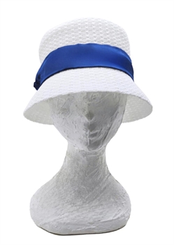 CLOCHE UNCINETTO BIANCA RASO ALTO