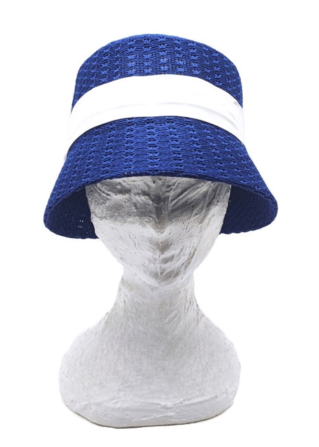 CLOCHE UNCINETTO BLU RASO ALTO