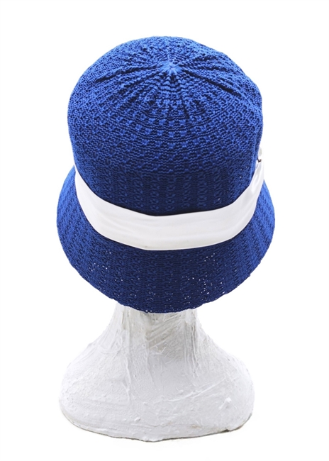 CLOCHE UNCINETTO BLU RASO ALTO