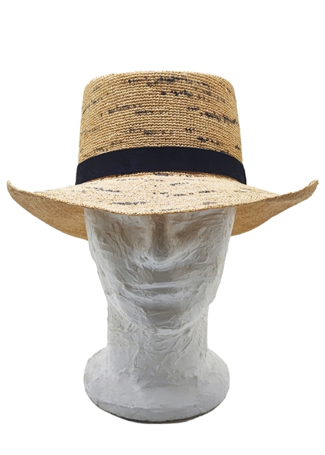 INDIANA RAFIA CROCHET TESA MEDIA BEIGE NATURALE