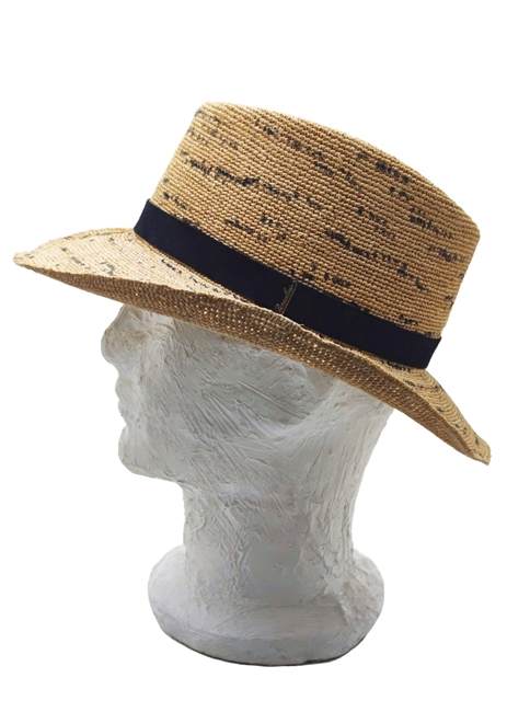 INDIANA RAFIA CROCHET TESA MEDIA BEIGE NATURALE
