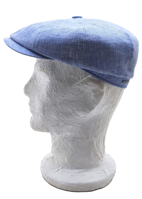 COPPOLA HATTERAS CLASSIC IN LINO AZZURRO