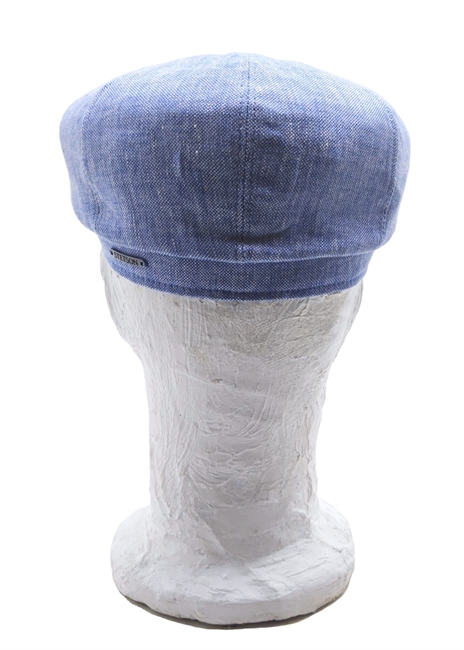 COPPOLA HATTERAS CLASSIC IN LINO AZZURRO