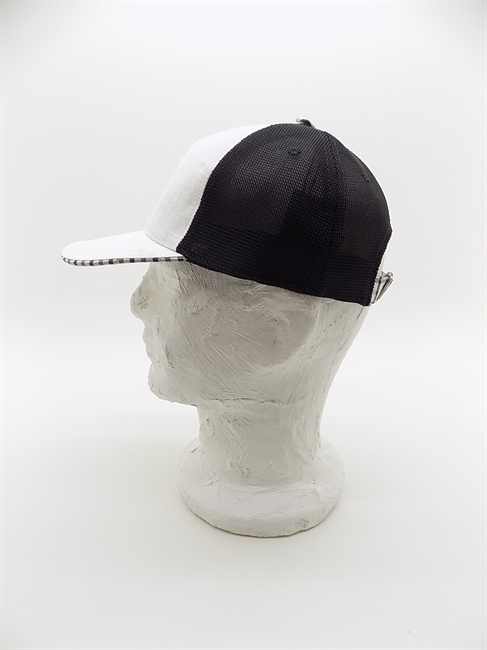 BASEBALL LINO RICAMO INSETTI FOD.SCOZZESE NERO-en