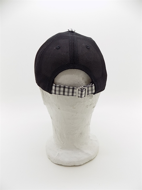 BASEBALL LINO RICAMO INSETTI FOD.SCOZZESE NERO-en