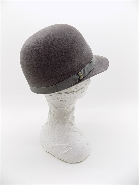 BASEBALL VELOUR NASTRO GROS-GRAIN GRIGIO