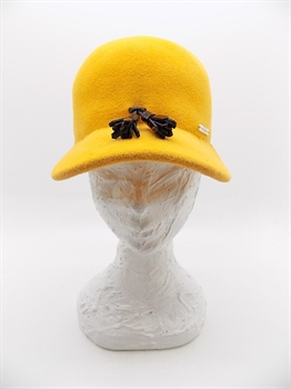 BASEBALL VELOUR GIALLO CON NAPPINE IN PELLE