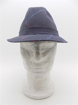 CAPPELLO IN COTONE BLU-en