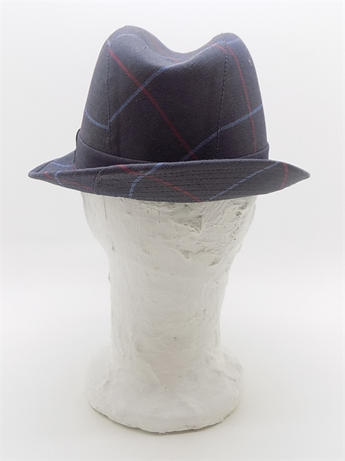 CAPPELLO IN COTONE BLU-en