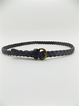 CINTURE INTRECCIATE IN PELLE BLU-en