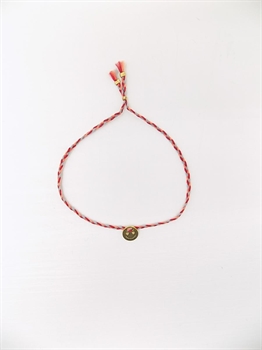 BRACCIALETTI CON MEDAGLIETTA HAPPY FACE-en