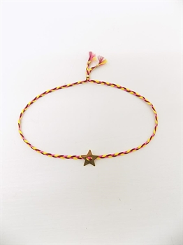 BRACCIALETTI CON MEDAGLIETTA STAR-en